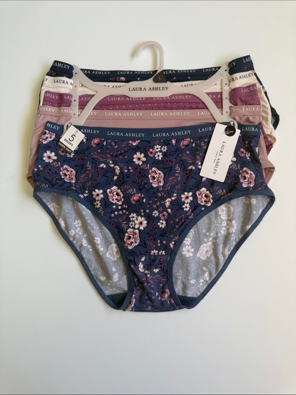 🆕LAURA ASHLEY SUPER SOFT BRIEFS SZ L